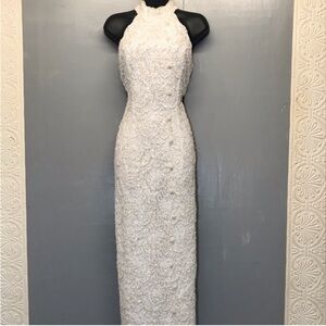 STUNNING Beaded Wedding Dress - Gloria Vanderbilt